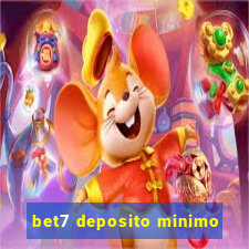 bet7 deposito minimo