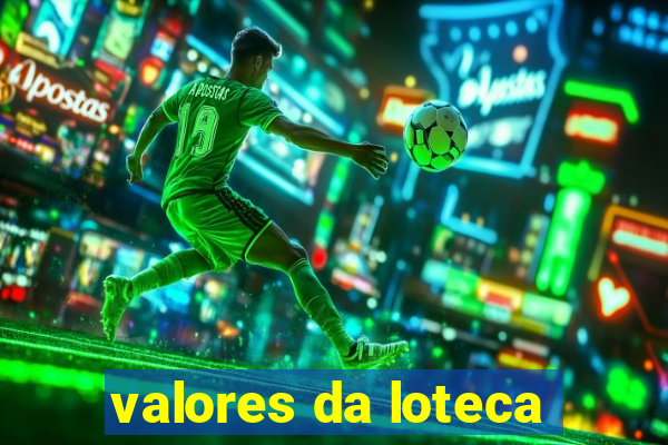 valores da loteca