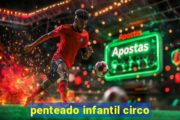 penteado infantil circo