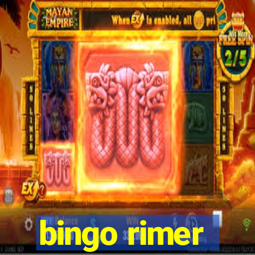 bingo rimer