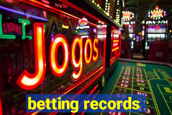 betting records