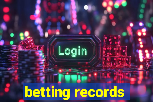 betting records