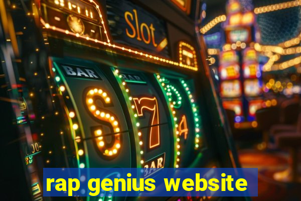 rap genius website