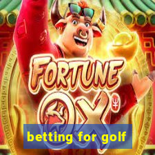 betting for golf