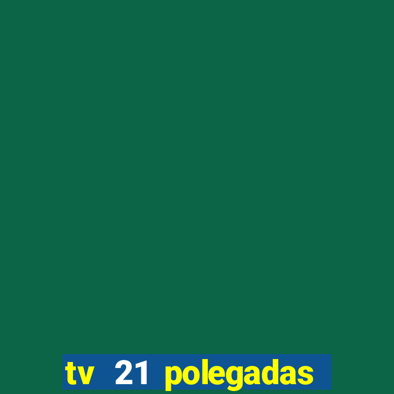 tv 21 polegadas casas bahia