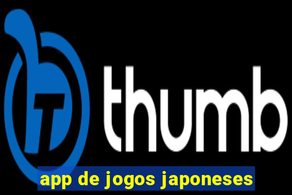 app de jogos japoneses