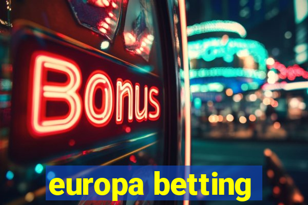 europa betting