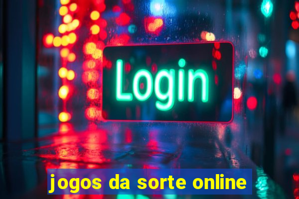 jogos da sorte online