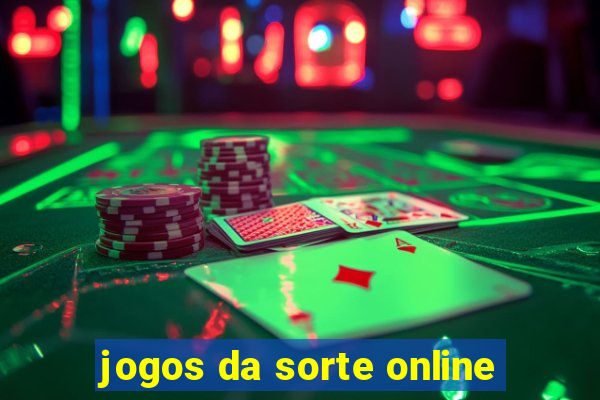 jogos da sorte online