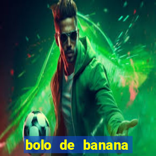 bolo de banana menino prendado