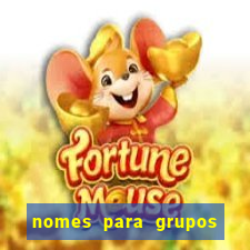 nomes para grupos de amigos cachaceiros