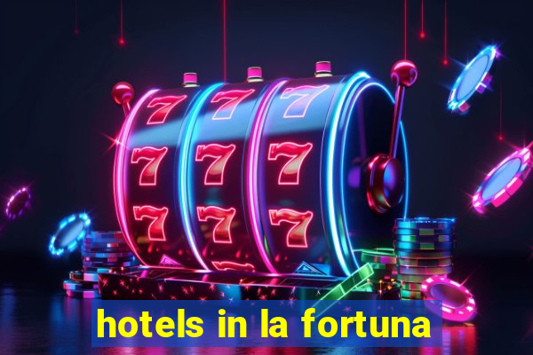 hotels in la fortuna