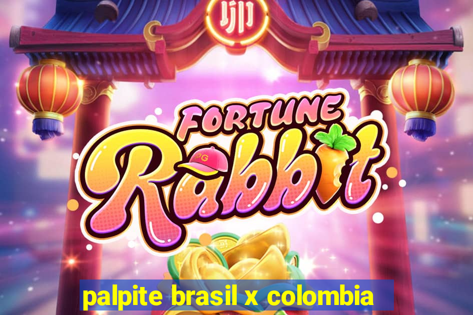 palpite brasil x colombia