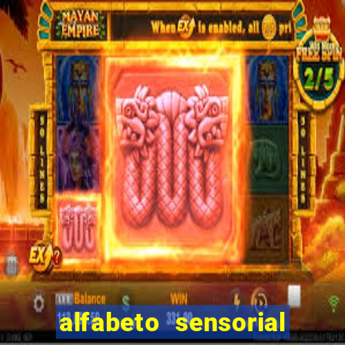 alfabeto sensorial para imprimir