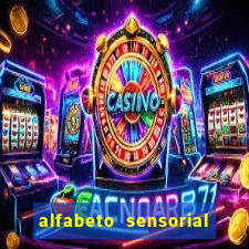 alfabeto sensorial para imprimir