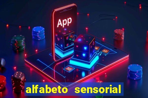 alfabeto sensorial para imprimir