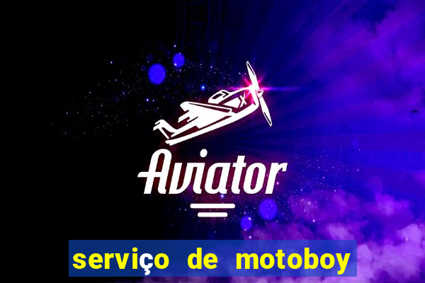 serviço de motoboy 24 horas