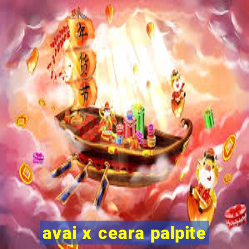 avai x ceara palpite