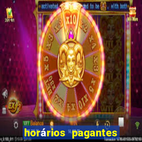 horários pagantes pg soft