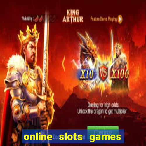 online slots games real money