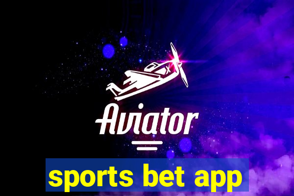 sports bet app