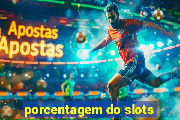 porcentagem do slots