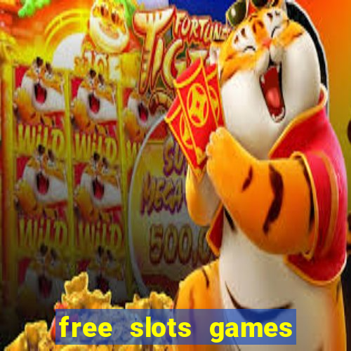 free slots games real money