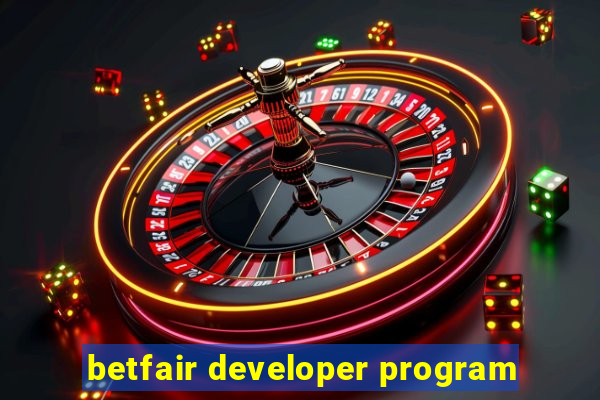 betfair developer program