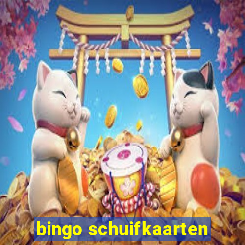 bingo schuifkaarten