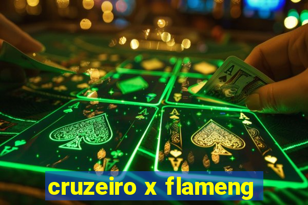 cruzeiro x flameng