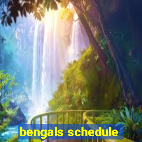 bengals schedule