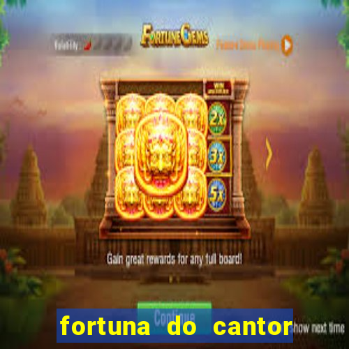 fortuna do cantor sorocaba 2023