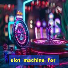 slot machine for home bar