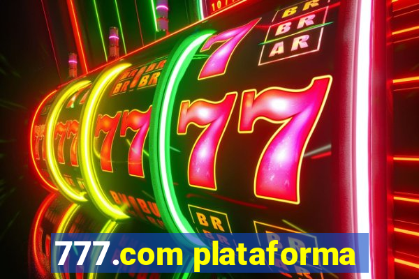 777.com plataforma