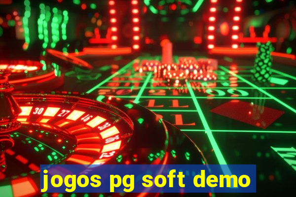 jogos pg soft demo