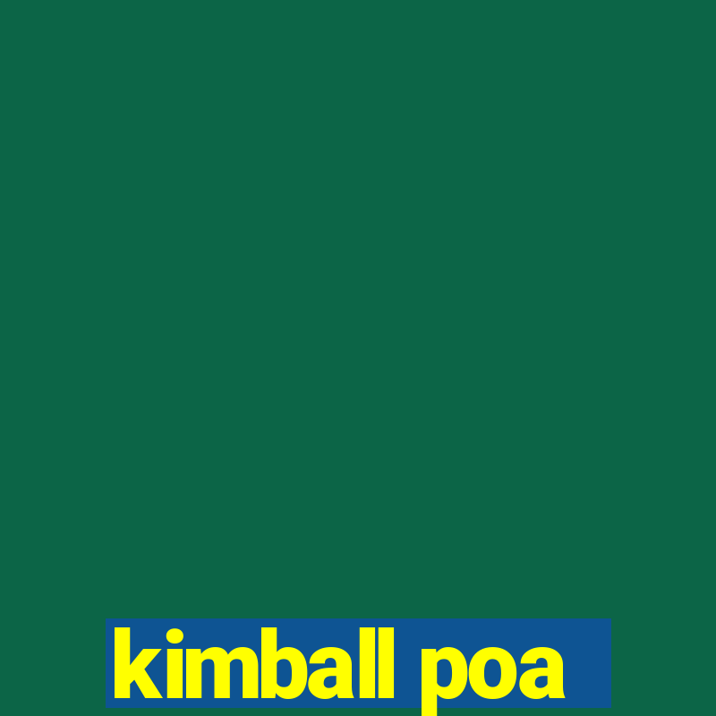 kimball poa