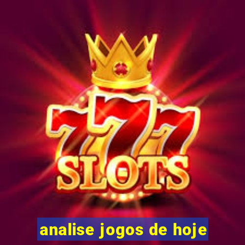 analise jogos de hoje