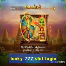 lucky 777 slot login