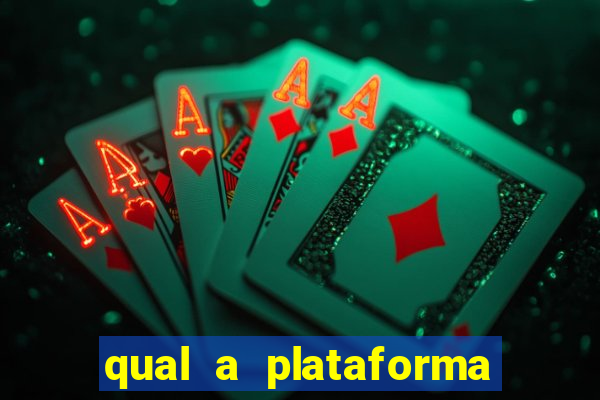 qual a plataforma que est谩 pagando hoje