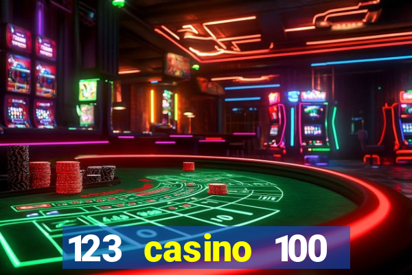 123 casino 100 free spins no deposit