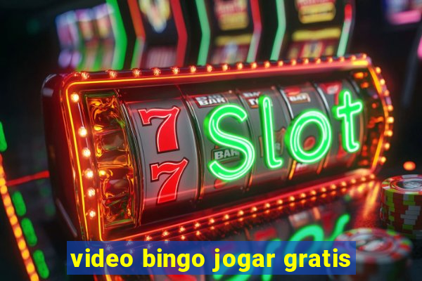 video bingo jogar gratis