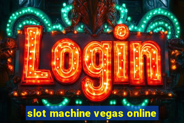 slot machine vegas online