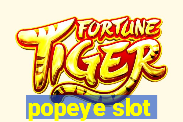 popeye slot