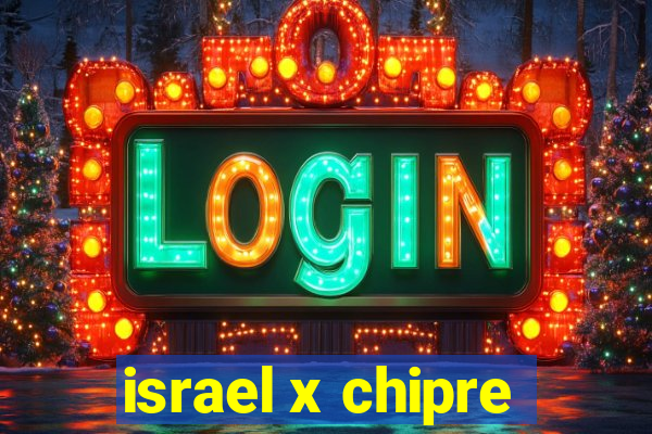 israel x chipre