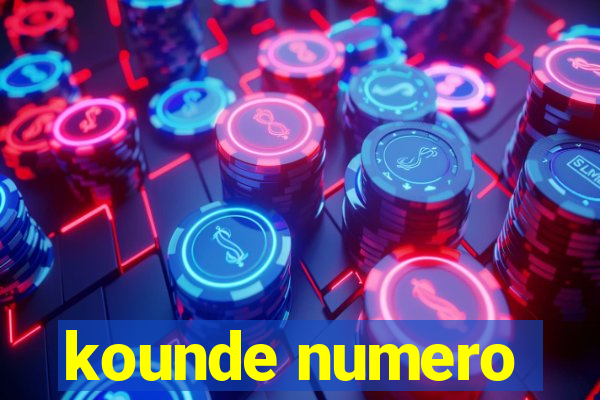 kounde numero