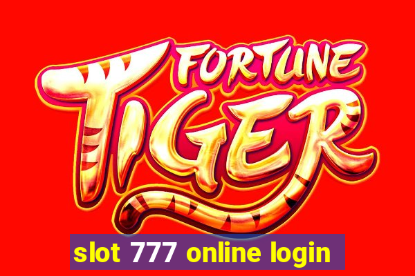 slot 777 online login