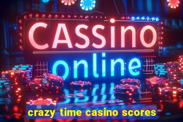 crazy time casino scores