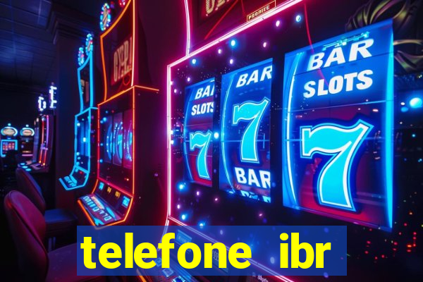 telefone ibr vitória da conquista