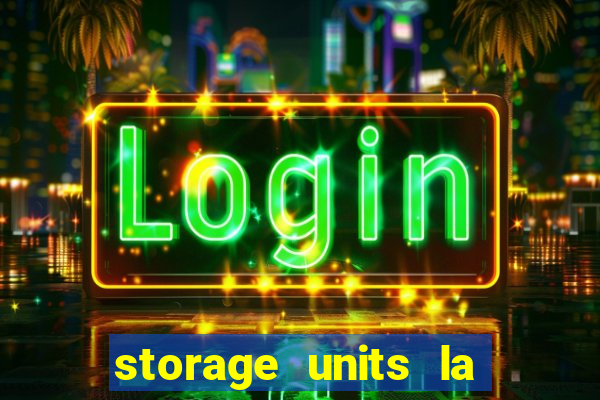 storage units la plata md