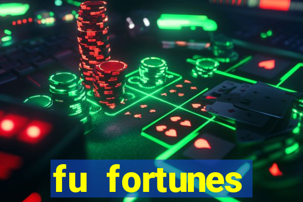 fu fortunes megaways slot machine